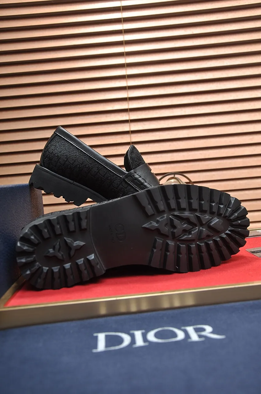 Men's shoes 💰600💶[Dior] (water-dyed cowhide lining) Dior original 1:1 high-quality factory, imported original materials, imported raw cowhide, water-dyed cowhide lining, original TPU outsole, code number: 38-44 (45 customized)